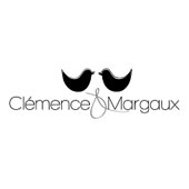 logo clemence et margaux noir